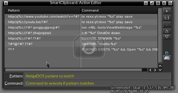 SmartClipboard ActionEditor